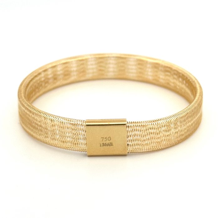 Handmade - Armbånd - Bracciale elastico - 2.7 g - 18 kraat Gulguld