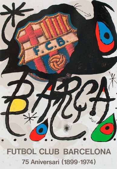 Joan Miró (after) - Fútbol Club Barcelona