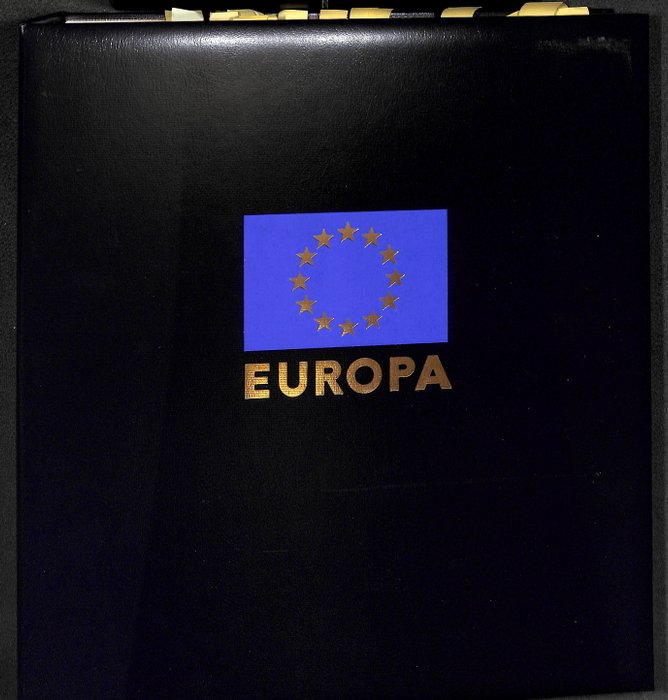 Europa CEPT 1992/2003 - Samling af mynteark og frimærker ** i et DAVO-album + etui - Se de 66 billeder