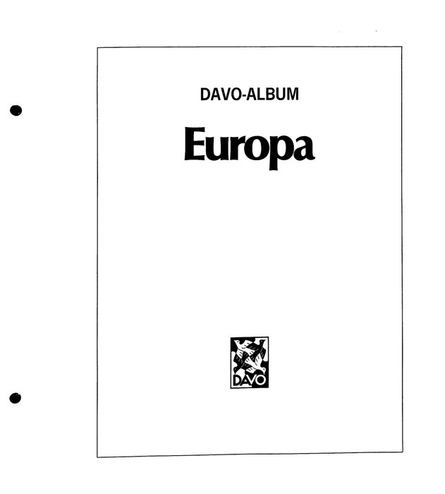 Europa CEPT 1992/2003 - Samling af mynteark og frimærker ** i et DAVO-album + etui - Se de 66 billeder