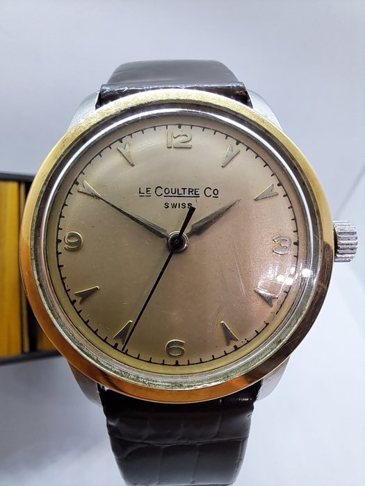 LeCoultre - Cal. Bumper - Automatic - Gold Bezel - 188183 - Mænd - 1950-1959