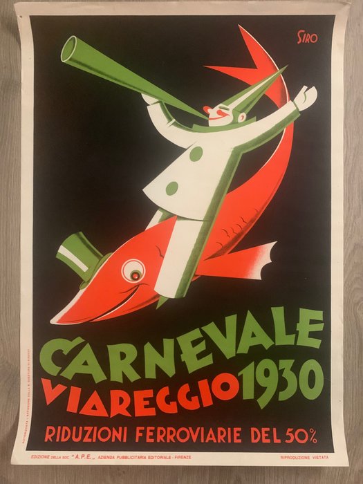 Siro - Carnevale di Viareggio - 1950‹erne