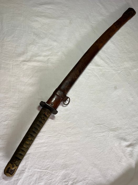 Japansk WW2 Army Koshirae for Army Katana-sværd - Imperial Army - Militærudstyr