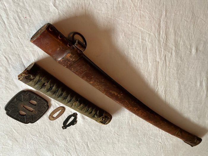 Japansk WW2 Army Koshirae for Army Katana-sværd - Imperial Army - Militærudstyr