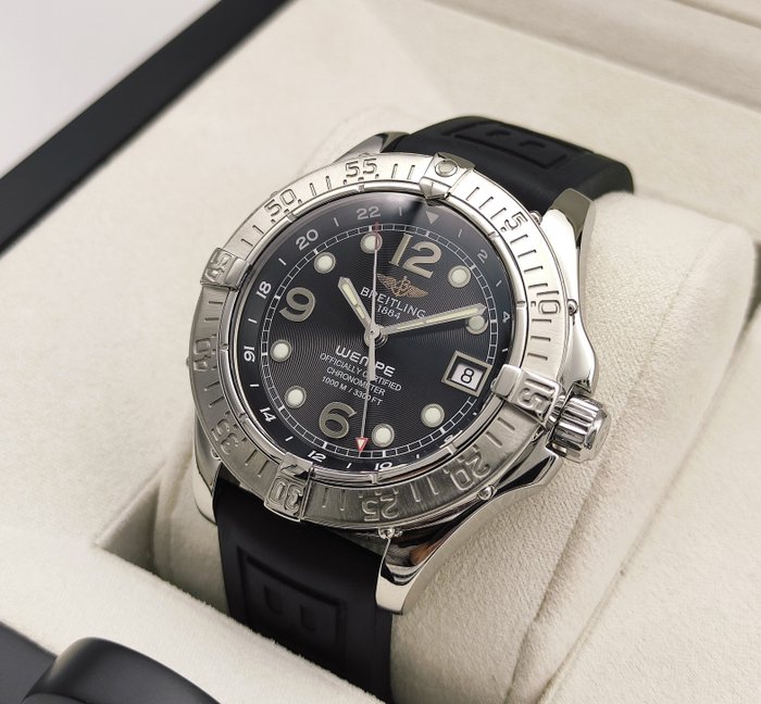 Breitling - Superocean Steelfish GMT Wempe Anniversary Edition - Ingen mindstepris - A32360 - Mænd - 2000-2010