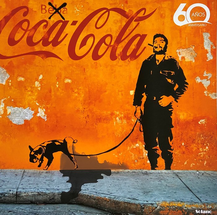 Solano (1971) (after) - "Ché Guevara Vs Coca-Cola" 60 Aniversario Revolución La Habana Cuba Homenaje a Banksy