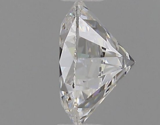 1 pcs Diamant  (Natur)  - 0.50 ct - Rund - F - VVS2 - Gemological Institute of America (GIA) - *3EX*