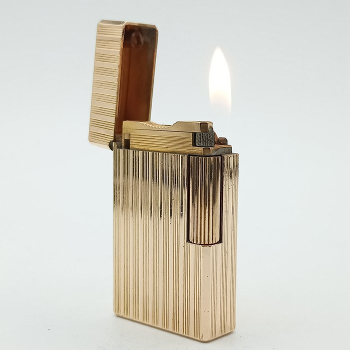 ST Dupont - Linea 1 - Tamaño grande - Lighter - forgyldt