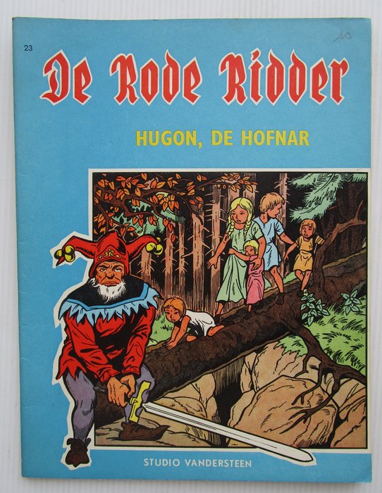 De Rode Ridder 23 - Hugon, de hofnar - 1 Album - Første udgave - 1965