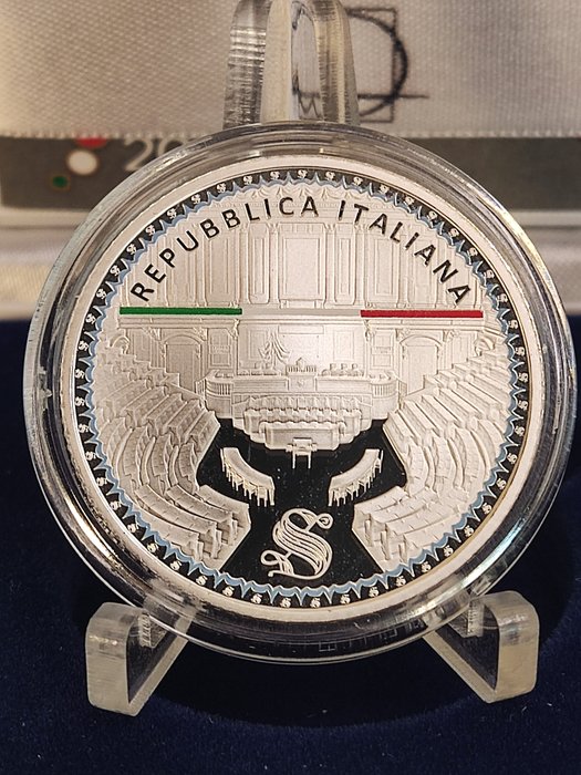 Italien. 5 Euro 2023 "Senato della Repubblica" Proof  (Ingen mindstepris)