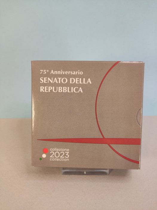 Italien. 5 Euro 2023 "Senato della Repubblica" Proof  (Ingen mindstepris)