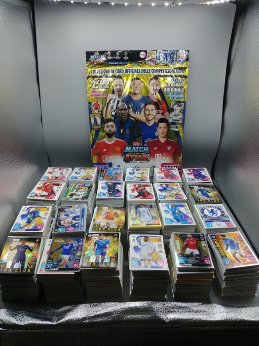 2021/22 Topps Match Attax 3800 cards + starter pack + 3 mini tins - 1 Mixed collection - Næsten så god som ny (NM)