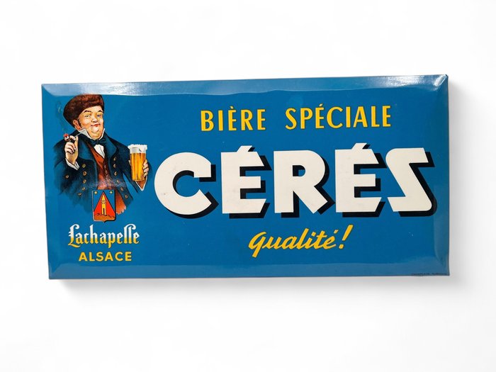 Blikken reclamebord Biere speciale CERES - Reklameplakat - Se