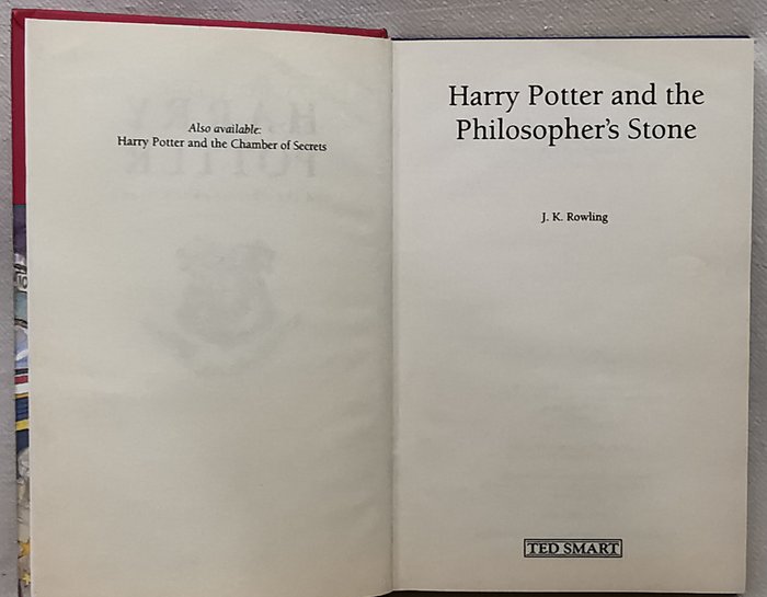 Joanne Rowling - Harry Potter and the Philosopher's Stone - 1998