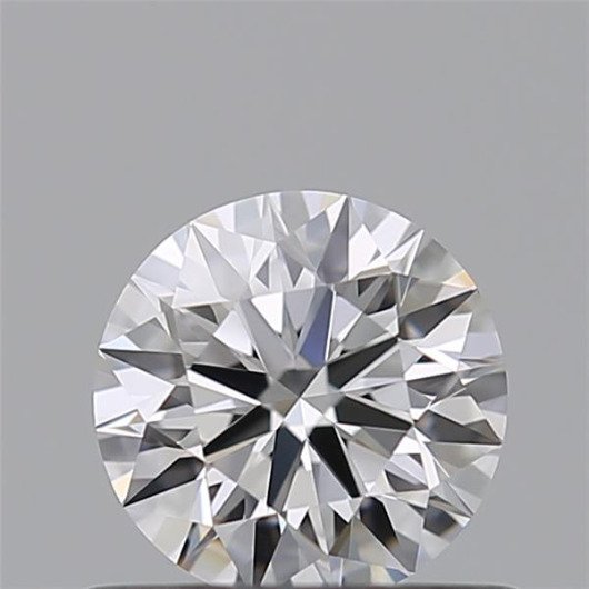 Ingen mindstepris - 1 pcs Diamant  (Natur)  - 072 ct - Rund - D (farveløs) - VVS1 - Gemological Institute of America (GIA)