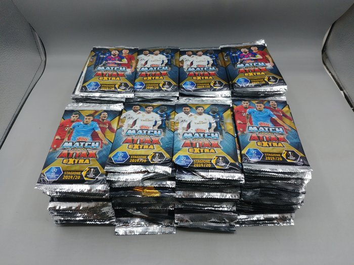 2019/20 Topps Match Attax Extra 200 sealed pack - 1 Mixed collection - Næsten så god som ny (NM)