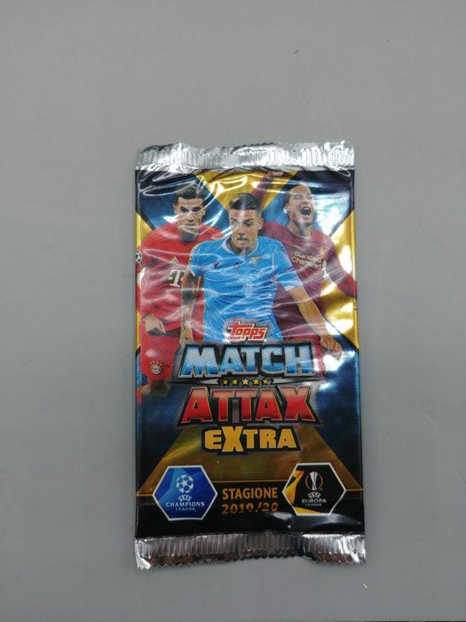 2019/20 Topps Match Attax Extra 200 sealed pack - 1 Mixed collection - Næsten så god som ny (NM)