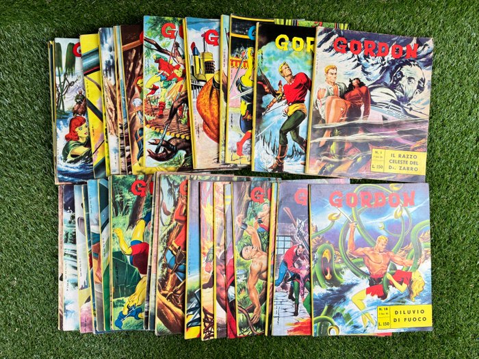 Flash Gordon nn. 1/87 - completa con inserti - 87 Album - Første udgave - 1964/1969