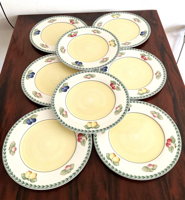 Villeroy  Boch - Villeroy Boch - Middagsservice (8) - French garden - Premium porcelæn