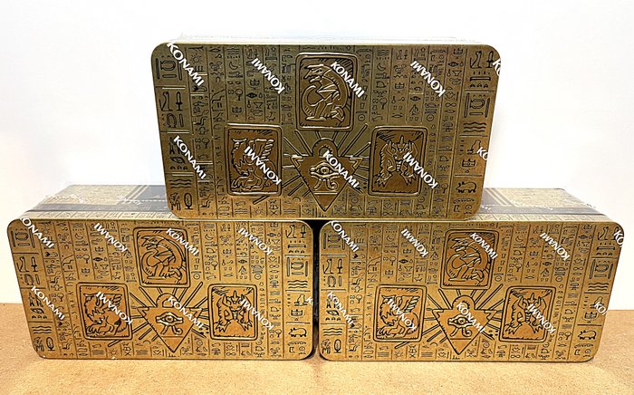 Konami - 3 Box - 2022 Tin of the Pharaoh's Gods