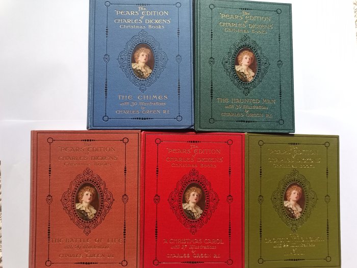 Charles Dickens/Charles Green/L Rossi - The Pears Edition of Charles Dickens Christmas Books - 1912