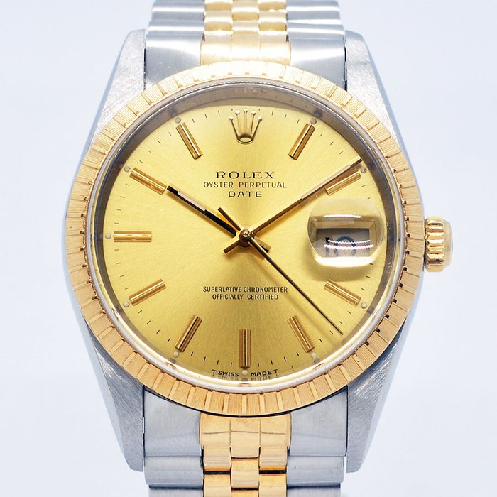 Rolex - Oyster Perpetual Date - Ref 15223 - Mænd - 1990-1999