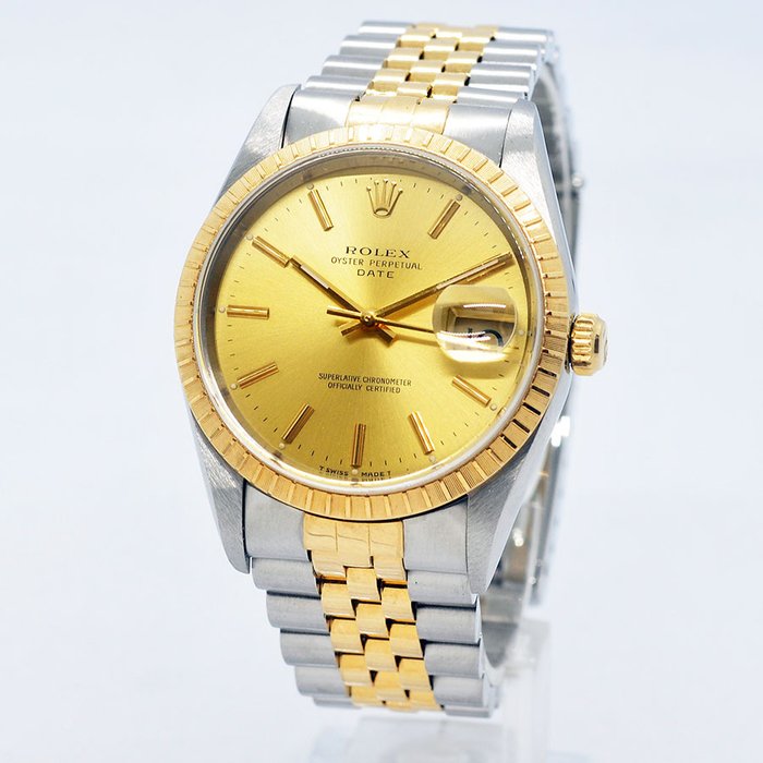 Rolex - Oyster Perpetual Date - Ref 15223 - Mænd - 1990-1999