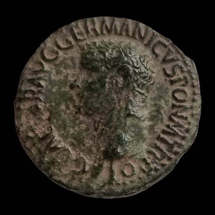 Romarriket. Caligula (AD 37-41). As Roma - VESTA