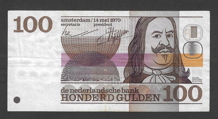 Holland. - 2 x 100 Gulden 1970 - Pick 93  (Ingen mindstepris)