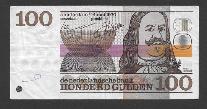 Holland. - 2 x 100 Gulden 1970 - Pick 93  (Ingen mindstepris)