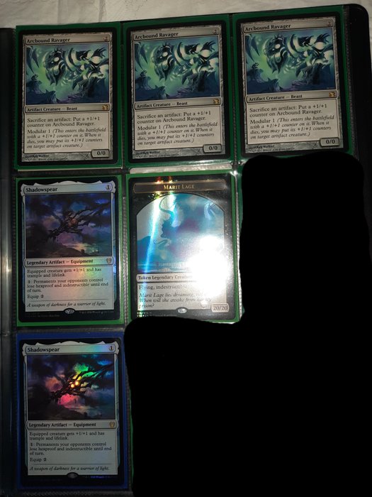 Magic the Gathering Sammlung, Bayou, 2 Shadowspear, 3 Tarmogoyf, 4 Jace the Mind Sculptor, 6 Birgi Card