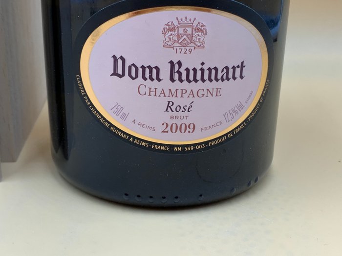 2009 Ruinart, Dom Ruinart - Champagne Rosé - 1 Flaske (0,75L)