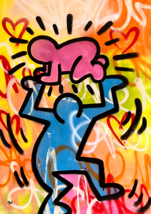 Gunnar Zyl (1988) - Radiant Baby / Keith Haring  Zyl