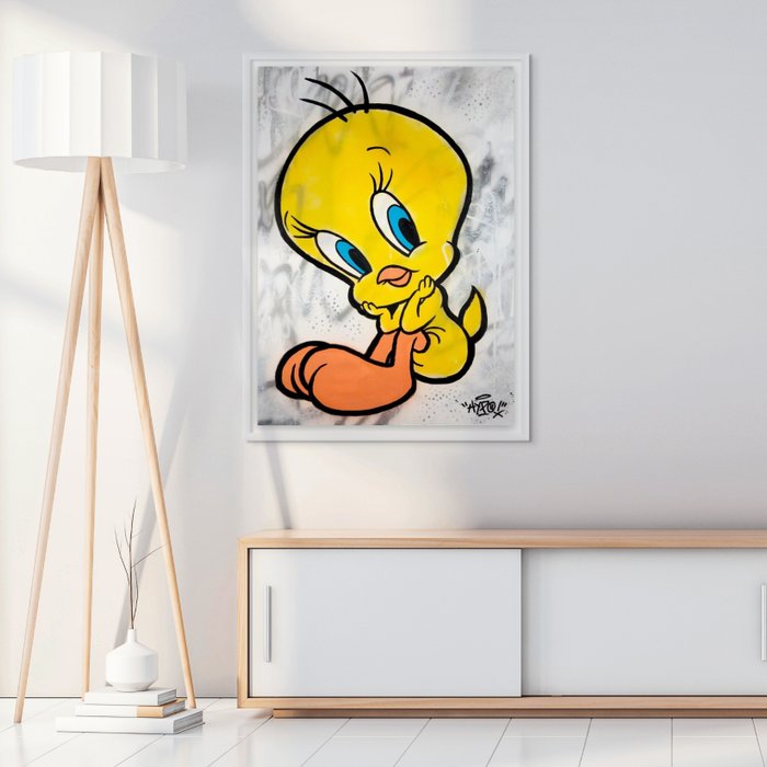 Hipo (1988) - Tweety - Take a moment for yourself (Original artwork)