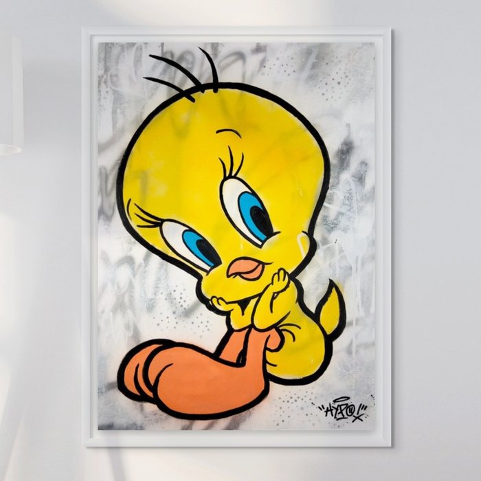 Hipo (1988) - Tweety - Take a moment for yourself (Original artwork)