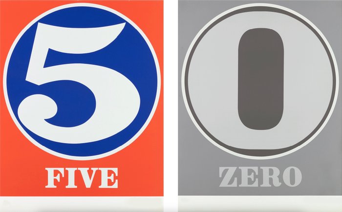 Robert Indiana (1928-2018) - Numbers (Complet larges sizes Portfolio)