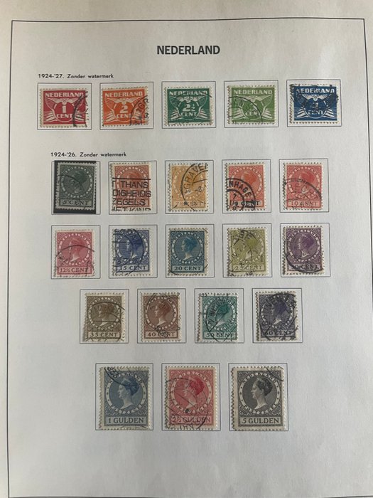 Holland 1923/1961 - Samling i Davo album