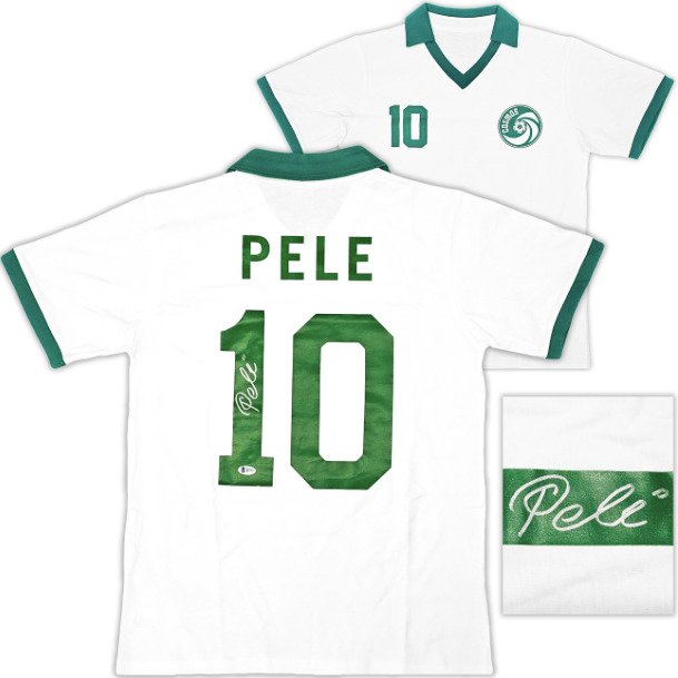 Escape to Victory - Pele - Signed Cosmos Jersey - With Certificate