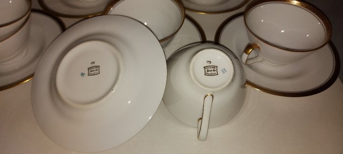 Te service - Porcelæn - Fuld service for 12