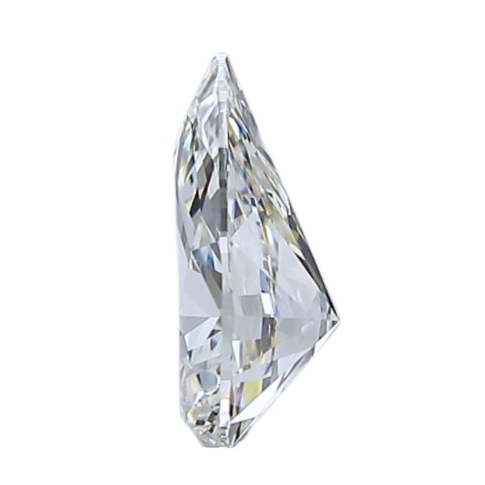 1 pcs Diamant  (Natur)  - 0.91 ct - Pære - G - IF - Gemological Institute of America (GIA)