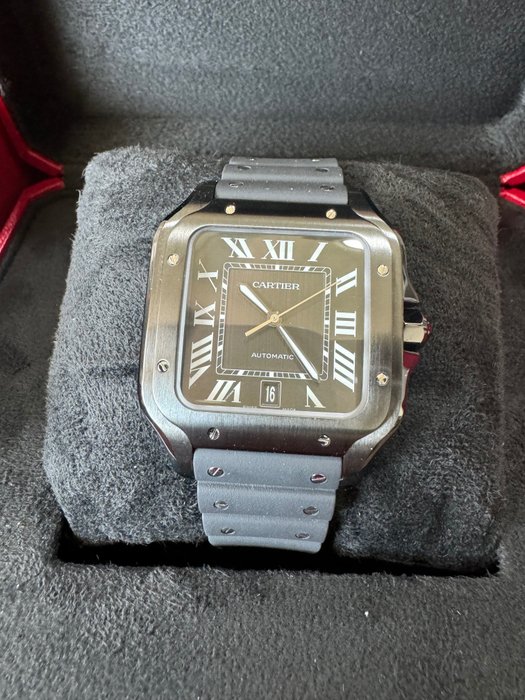 Cartier - Santos - WSSA0039 - Black Ceramic - Mænd - 2024