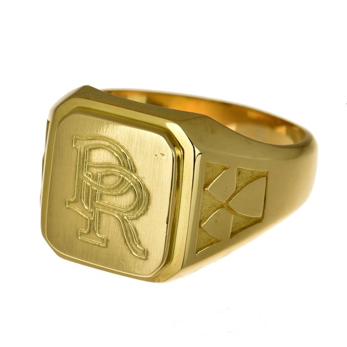 Ring - 18 kraat Gulguld