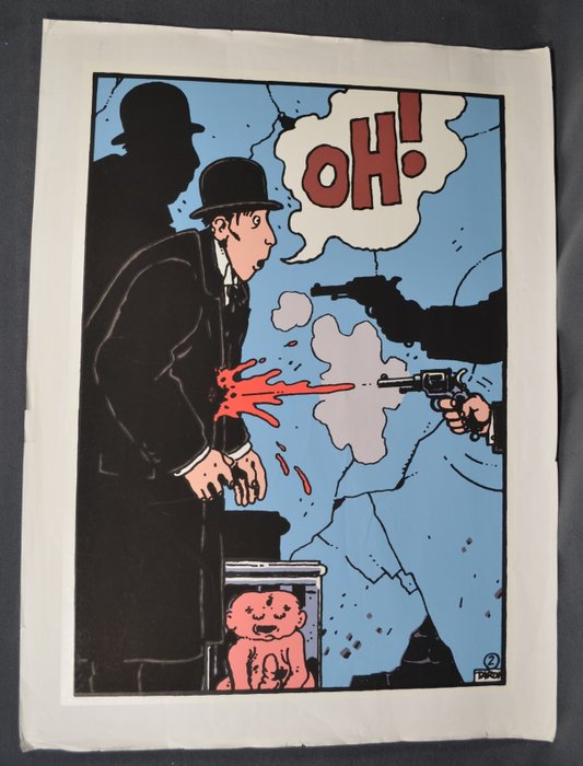 Tardi, Jacques - 1 Silkscreen - Nestor Burma - Oh