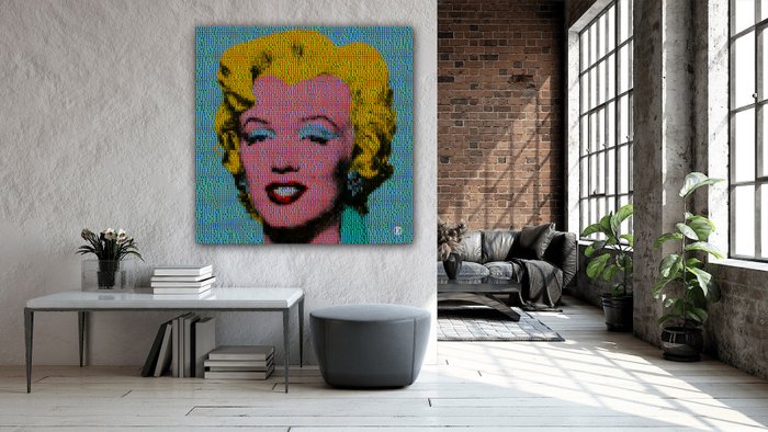 Kurotory - Sage Blue Popart Marilyn (XL)