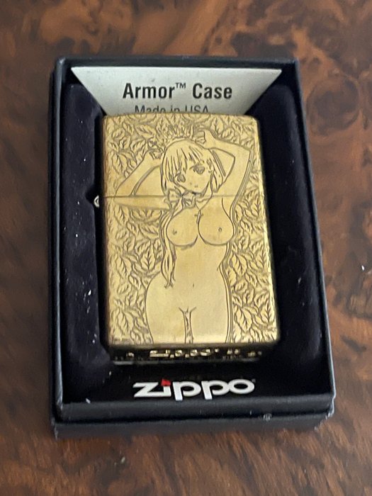 Zippo - ANIME - Lommelighter - Messing Stål (rustfrit)