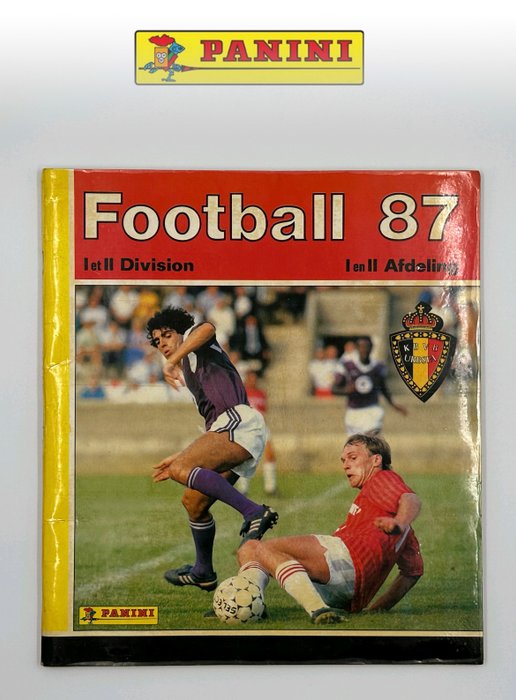 Panini - Football 87 Belgium - 1 Complete Album