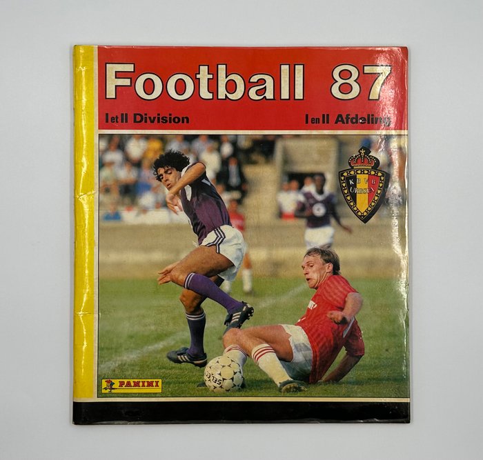 Panini - Football 87 Belgium - 1 Complete Album