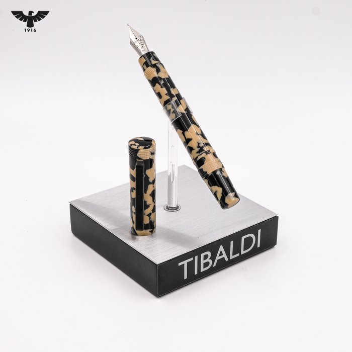 Tibaldi - Perfecta - Vinyl Beige  Black - Fyldepen