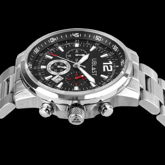 Ublast - Street Race Chronograph - UBSR43SBK - Ingen mindstepris - Mænd - Ny