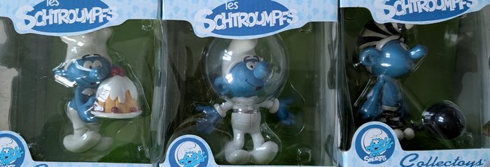 Les Schtroumpfs - 3 Figurine - Collectoys